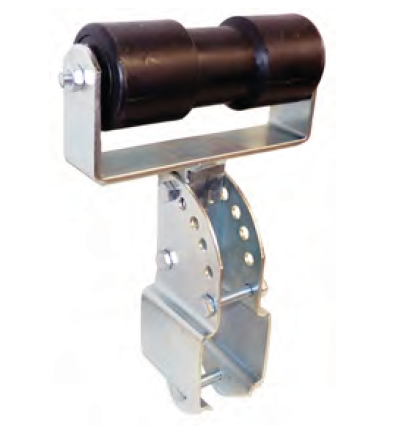 Leo Livio medium keel roller with T piece, for pipe 60x60mm, adjustable