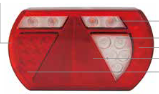 Tail light, LED, right (26060) Lucidity