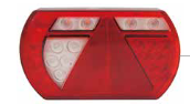 Tail light LED left (26060)