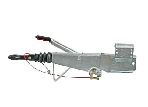 Overrun device AL-KO I 161S DIN eye I 950-1600kg I square drawbar 100mm