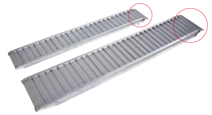 Loading ramp AL-KO, flat, load capacity 1500kg/pc, PROFI, 2000x300x70mm, Alu - 1 pc