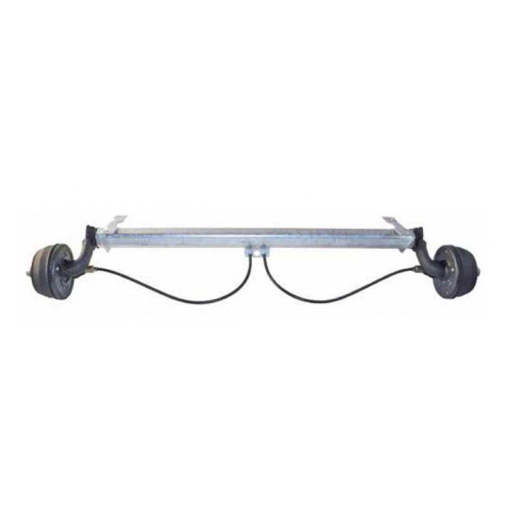 Axle braked AL-KO 750kg, BC 1500mm/1940mm, 4x100