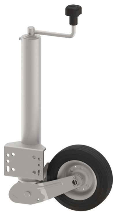 Pomoćni kotač samopodizni, Ø60mm, kotač 200x50, s nosačem, dužina 730mm, 500 kg