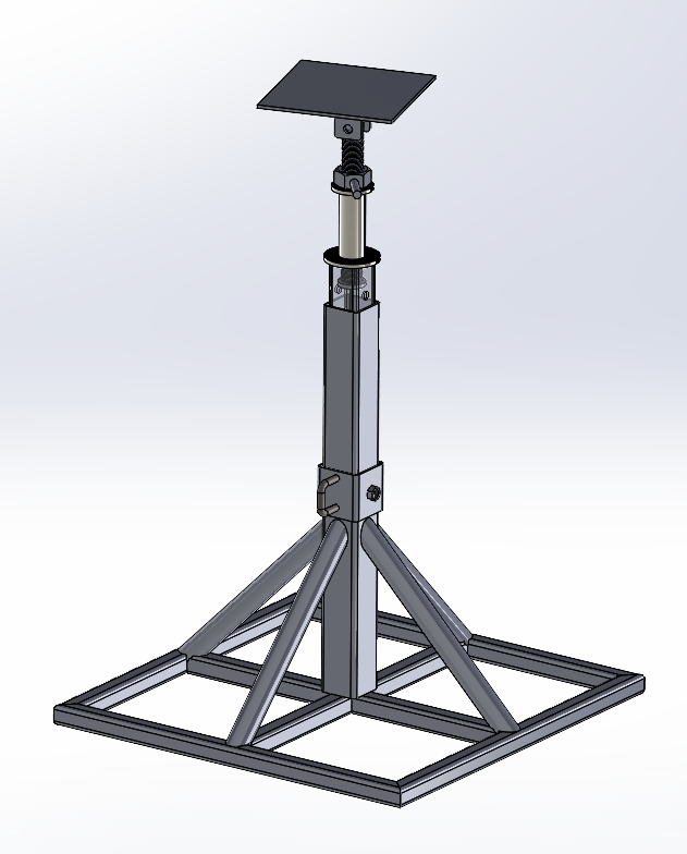 Boat support stand - height adjustable I TORBARINA
