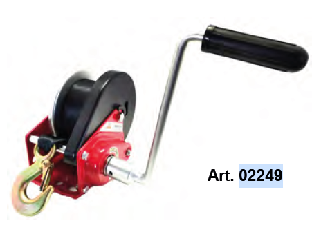 Winch Leo Livio, 650kg, 6m cable