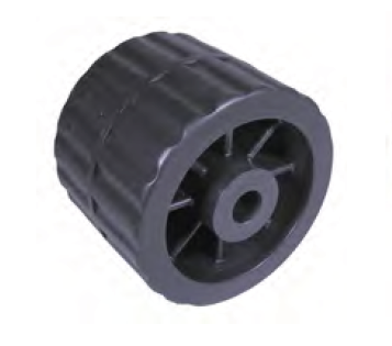 [455] Side roller 120x75mm, 23mm hole, black